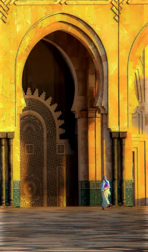 Camideki Kadın – Işıkla Açılan Kapı (Hasan II Camii)